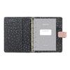Filofax Confetti Small Rose Quartz Planner (028725), Officially Imported, Mini 6