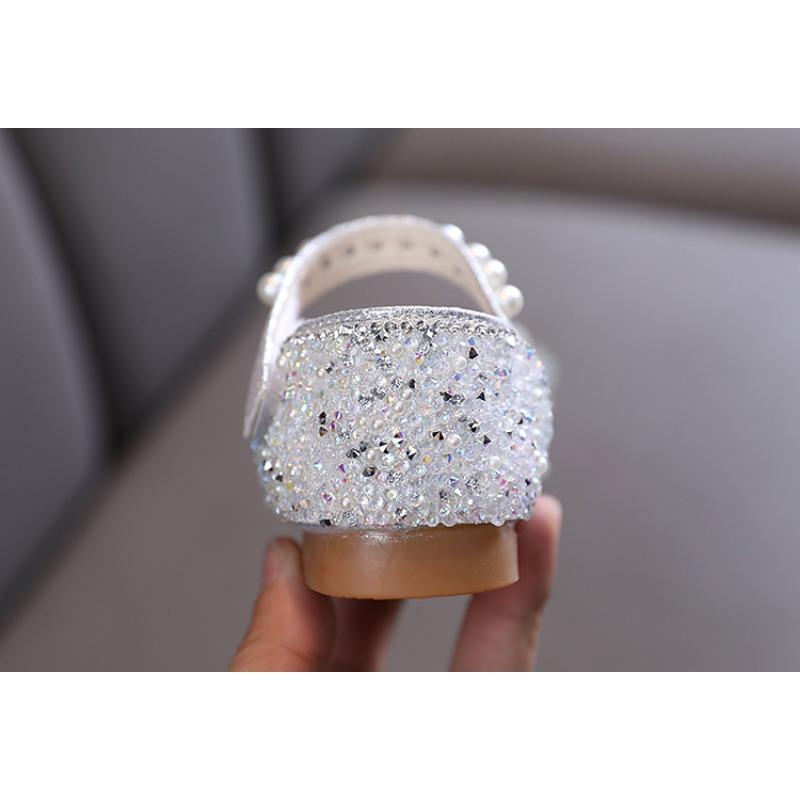 Autumn New Korean-style Girls' Bow Princess Girls' Small/medium/large Children's Leather Shoes Single Shoes