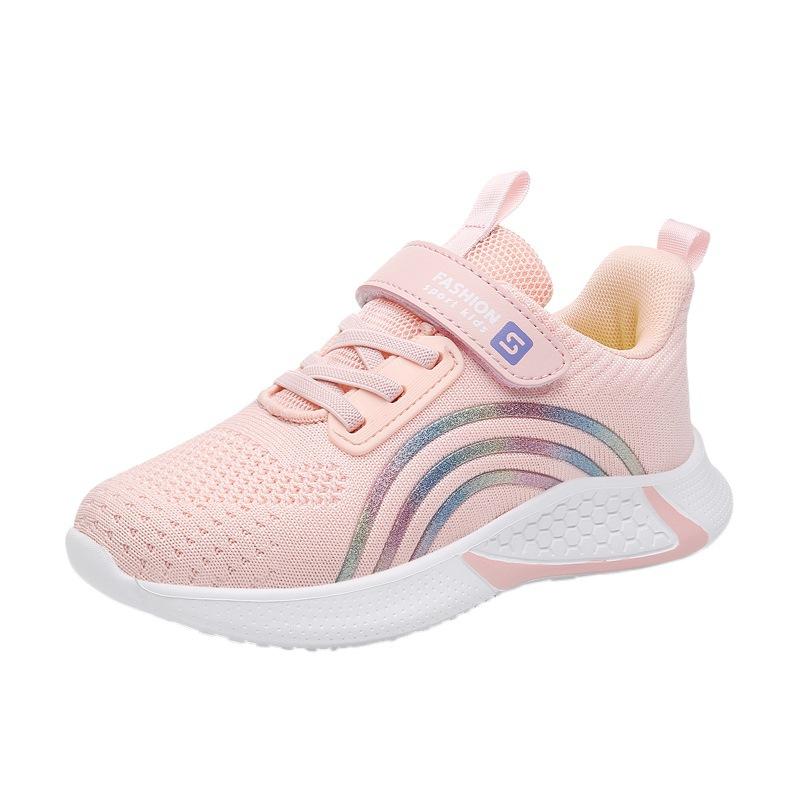 Größe 27-39 Frühling und Sommer Grundschüler Sportschuhe Mittlere und große Kinder Kinder kleine weiße Schuhe Einfach, leicht und br