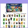 Minecraft Pixel Robot 24piece Gift Toy With Plastic Material For Kids And Teens