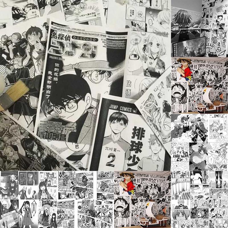 Japanese Popular Anime Selfadhesive Wall Stickers Wallpaper Room Decoration