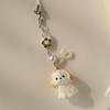 Adorable Dog Mobile Strap Multifuntional Dog Hanging Ornament Perfect for Phones Bags and Keychains Resin Alloy Texture