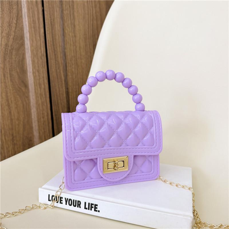 Jelly Bag Pvc Bag Trendy Women'S Bag Shoulder Messenger Bag