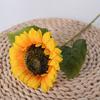 Single Sunflowers Bouquet Artificial Flower For Wedding And Decoration Home