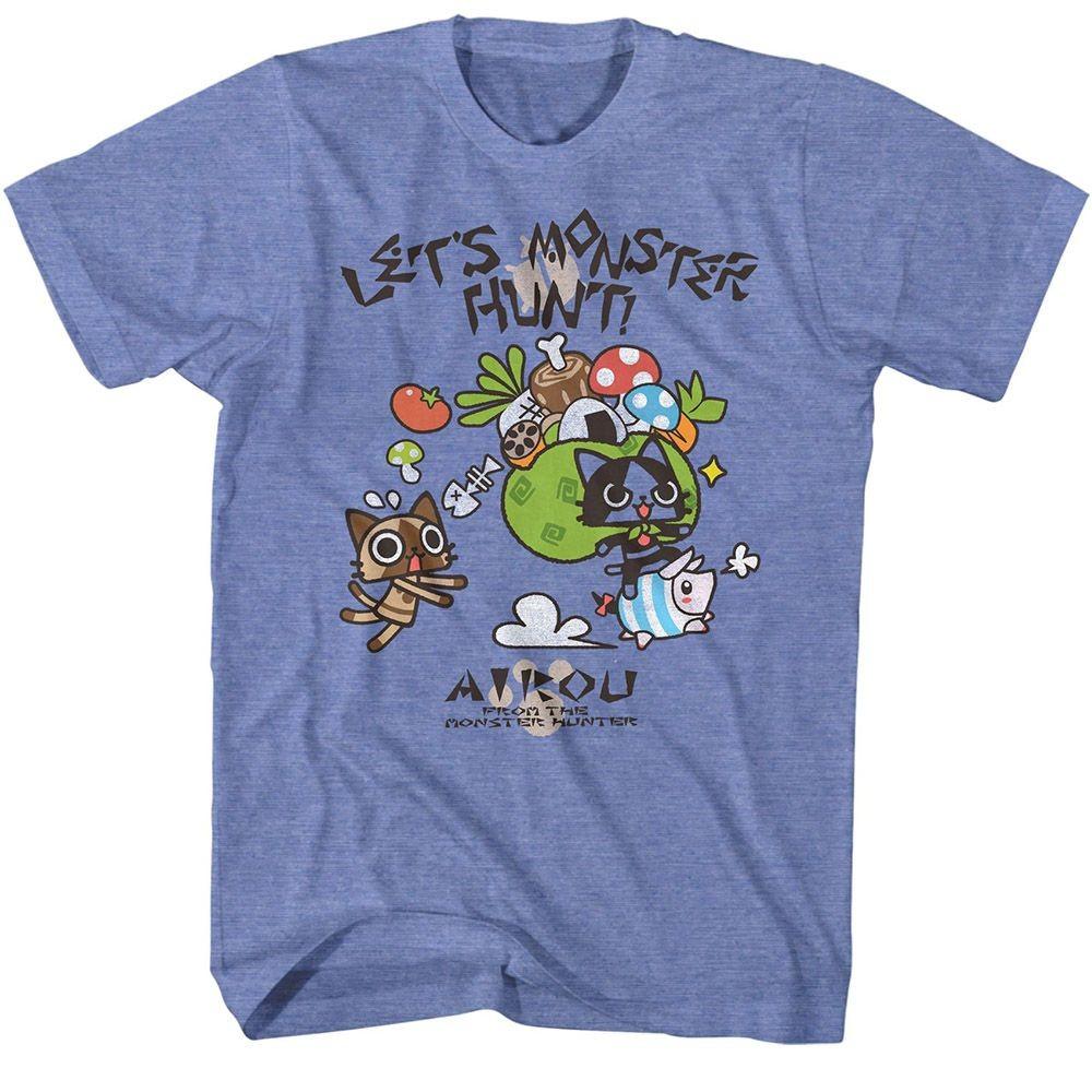 Monster Hunter Airou Hunter Light Gaming Shirt S