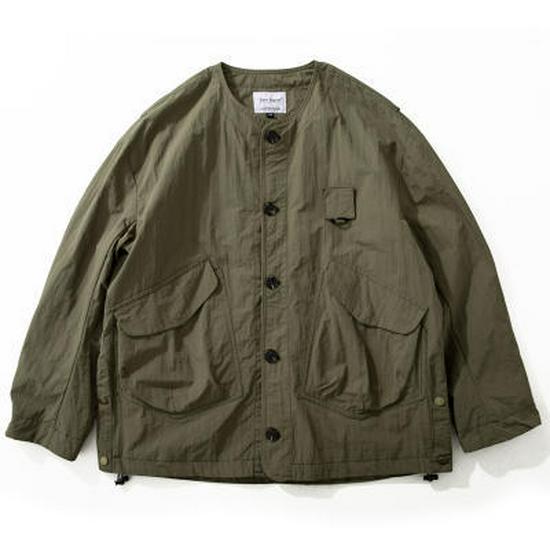 Unisex Retro Japanischer Bergstil Kragenlose Arbeitsjacke - Trendige Frühling/Herbst Freizeit-Oberbekleidung für Männer und Frauen