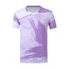 Unisex Badminton Shirt Short Sleeve Quick Dry Breathable Sport T-Shirt Men Women Kids Athletic Wear