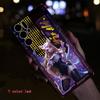 Luminous Flash Phone Case for ZTE Nubia Red Magic 10s 10 Pro 9S 9 Pro 8 8s 7 7s 6 6s Protective LED Cover Akali Fundas Capa
