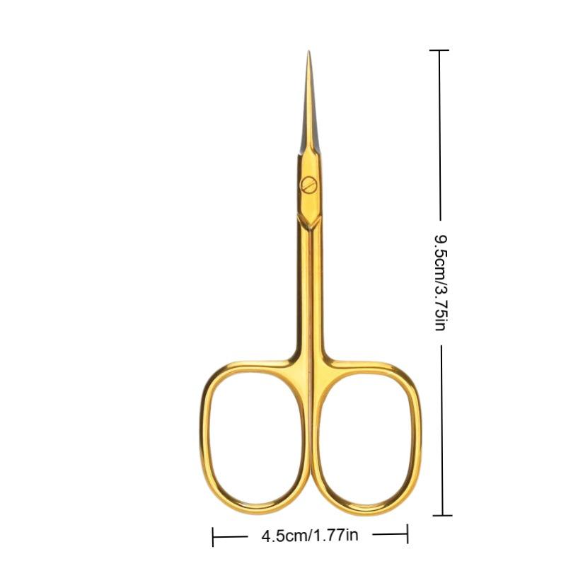 Spot Stainless Steel Dead Skin Scissors - Russian Pre-Treatment Pointed Nail Art Beauty Scissors