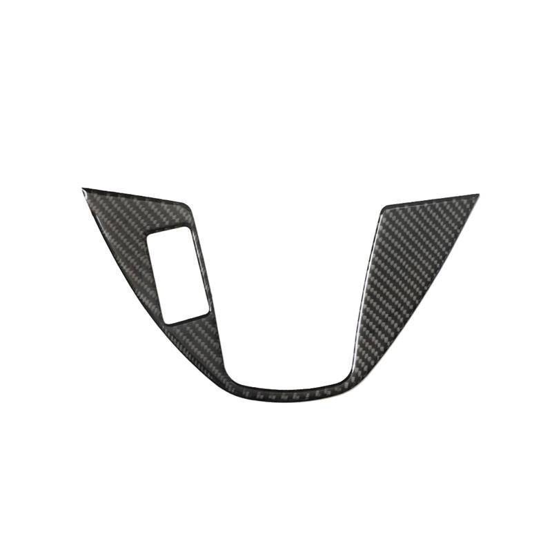 Carbon Fiber Interior Car Gear Shift Panel Trim Cover Stickers For BMW X5 2000-2006 Car Styling Accessories