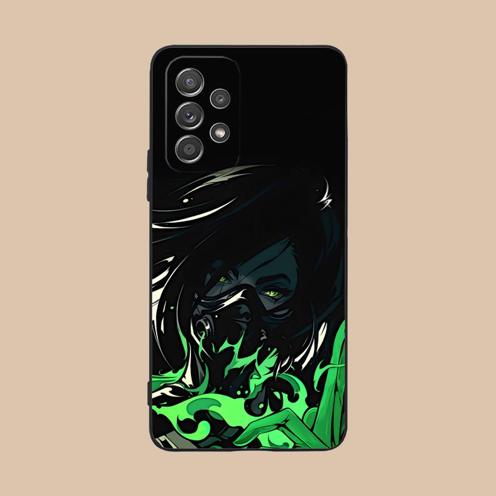 Valo Viper Handyhülle für Samsung Galaxy A56 55 54 53 52 51 36 35 34 23 16 15 5G Weiche TPU Stoßfeste Abdeckung