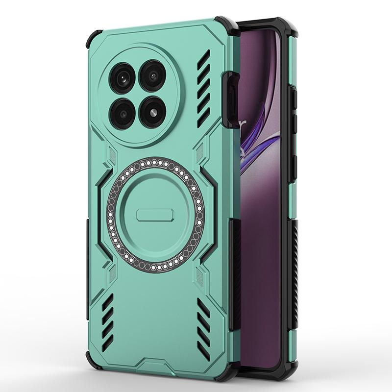 Solid Armor Protective Heat Dissipation Phone Case For Oneplus 13 13R Cover Magnetic Shockproof Shell Fundas