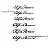 Temperature-Resistant Brake Caliper Stickers for Alfa Romeo Giulia