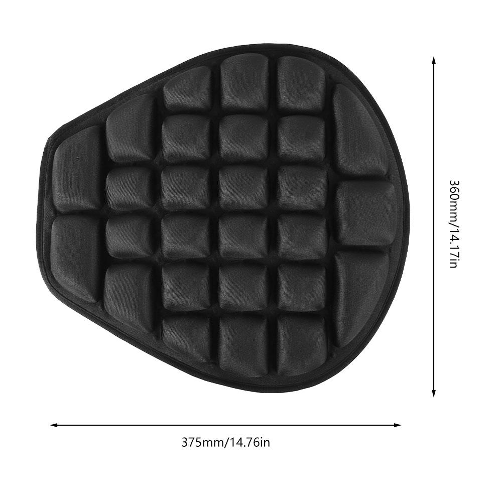 Cuscino per sella da motocicletta 3D Moto Air Seat Cushion Cooling Pad Ciclismo Cruiser Touring Sella Tappetino Anti-Pressione Coprisella da corsa