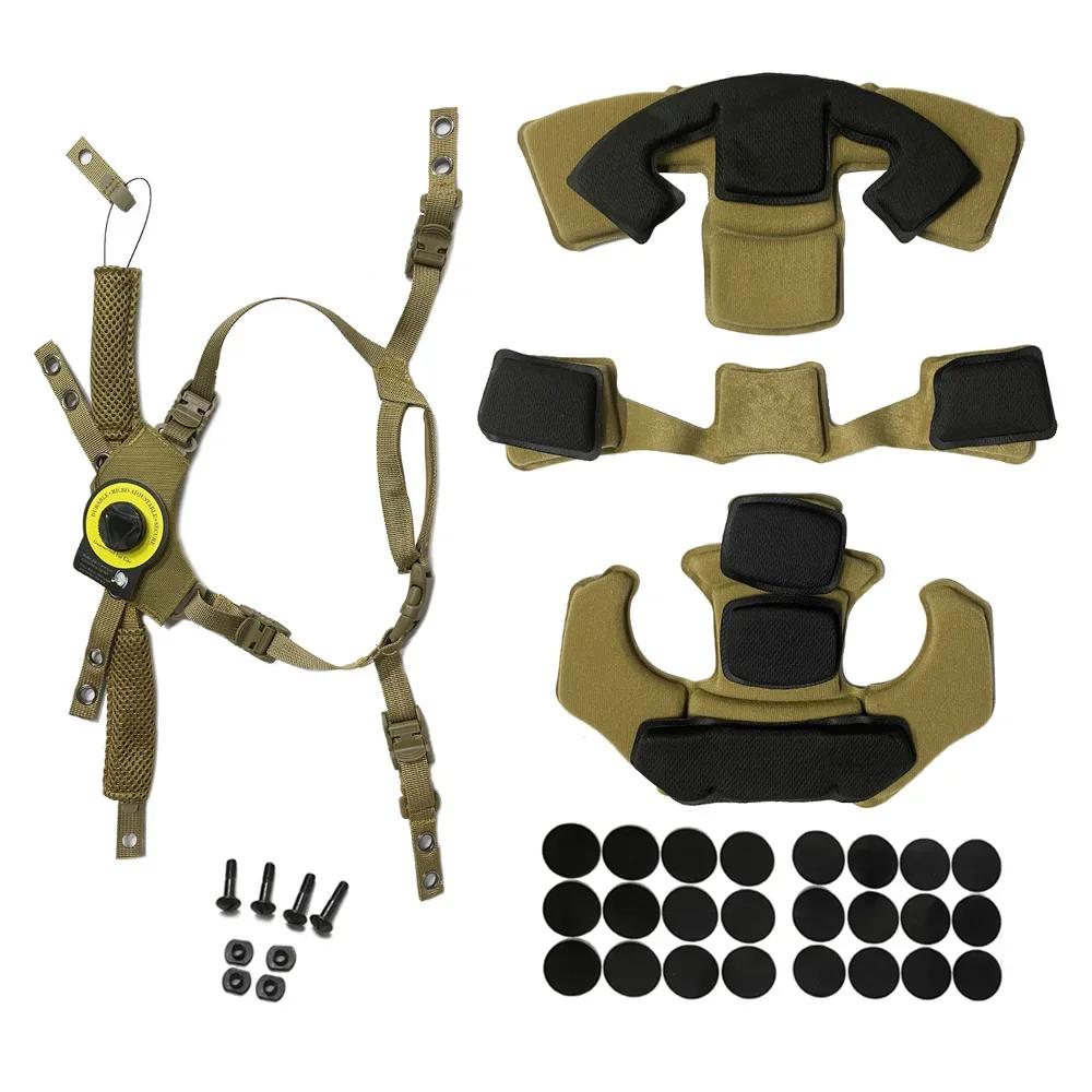 Tactical Airsoft Paintball Helmet Suspension System Protective Pads Gen1 Memory Foam Pad for Wendy Fast MICH ACH Helmet
