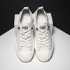 Men's board shoes 2021 new summer versatile trend casual shoes breathable leather white shoes trendy shoes