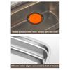 Lunch Box with Lid Stackable Snack Containers Leak-proof Stainless Steel Food Container for Fruits