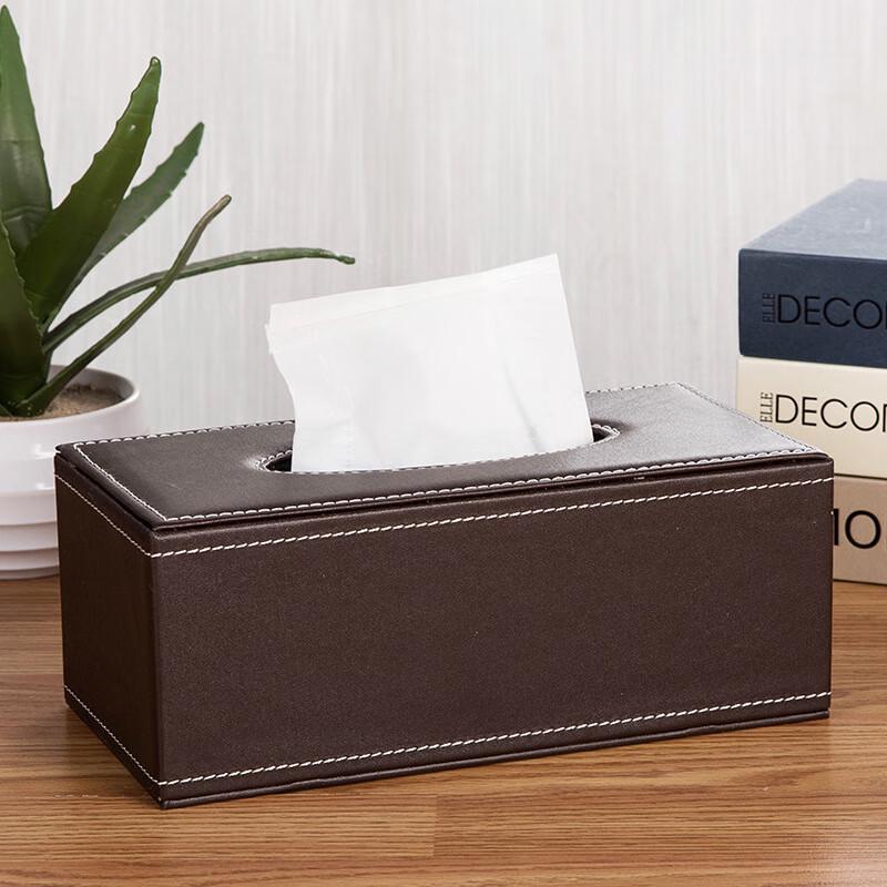 Rongshi Leather Tissue Box for Home & Car