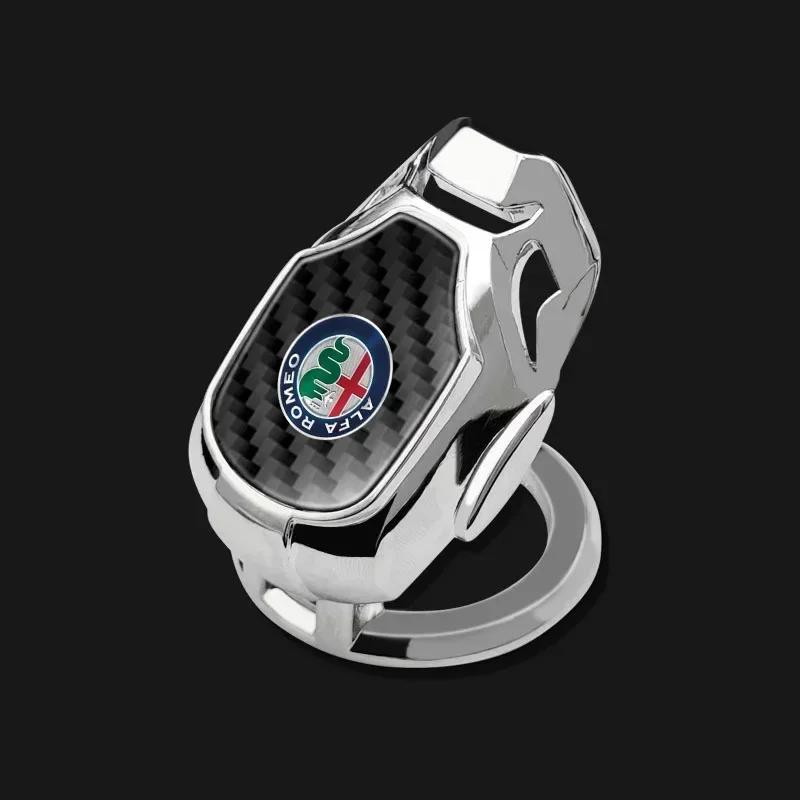 Car Stickers For Alfa Romeo Car Switches Button Engine Start Stop Metal Protective Ring Cover For Alfa Romeo Giulia Stelvio Juni