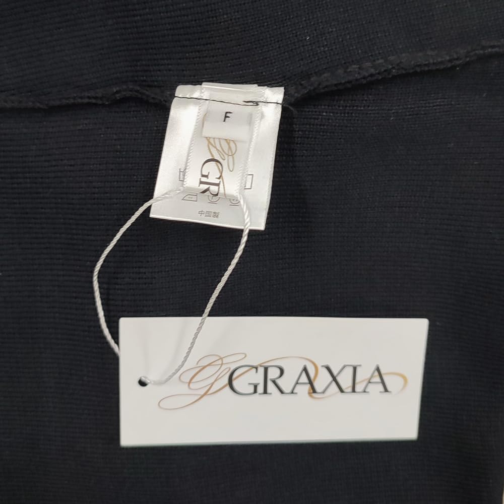 GRAXIA Cabaret Midi Knit Hostess Club Lounge Long One Size Fits Most Dress, Dress, Dress, Dress, Dress, Dress, Sleeves, Stretch, Décolleté, Luxury,