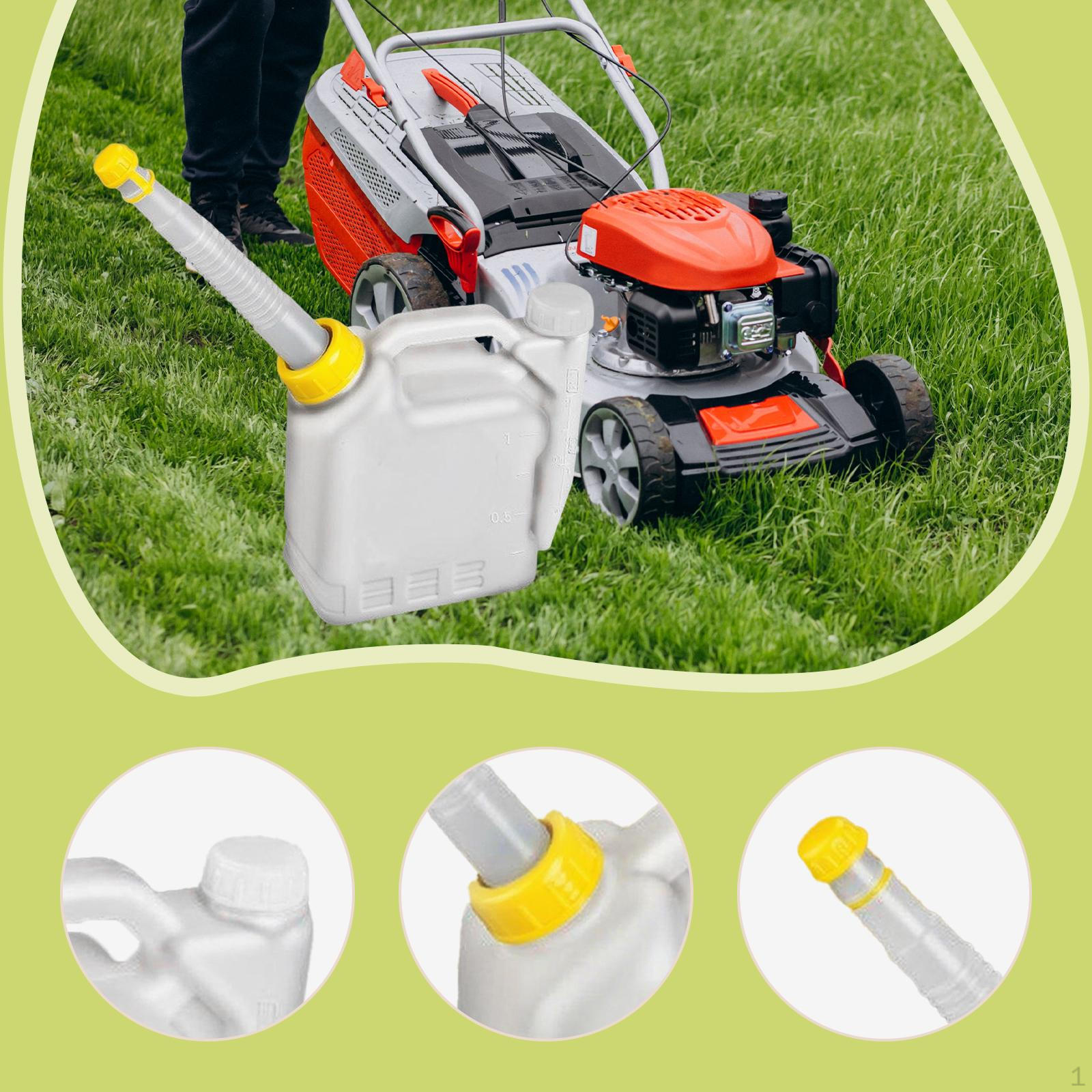 

Бутылка для смешивания масла Контрастный горшок Двухтактный двигатель Измерительный и дозирующий контейнер для бензина Портативный 1.5L