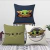S-Star Wars-S G-Grogu Baby Yoda Kawaii cushion cover For Pillow Printing Sofa Decoration Home Car Room Office Nordic Simplicity