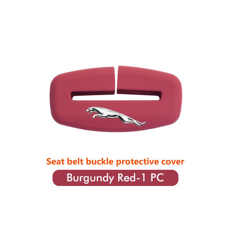 

Car Silicone Seat Belt Buckle Anti-scratch Protector Cover For Jaguar XF XJ XE XK S-Type F-Type X-Type F-Pace I-Pace E-Pace