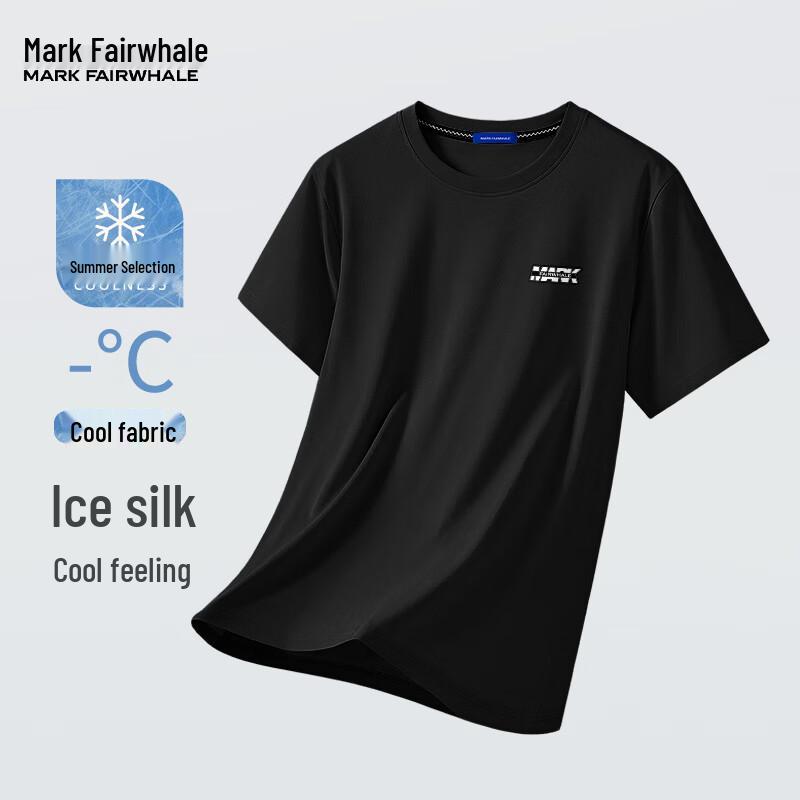 Mark Fairwhale Men's Ice Silk Short Sleeve T-Shirt