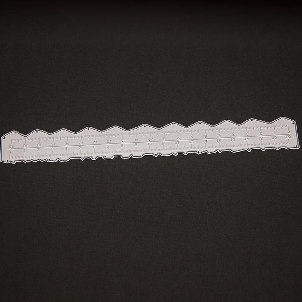 Accurate Measuring Irregular Edge Ruler Multifunctional Deckle Edge Ruler Craft Ruler  Drawing Tool