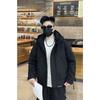 Winter Workwear Hooded Down Jacket Men's Trend 2025 Loose Outdoor Function Warm Duck Down Jacket Men's Cotton Clothes