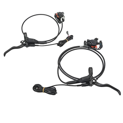 Hydraulische Bremsen ausschalten, 1 Paar Zweikolben Hydraulikdrucköl Bremsensatz für faltbare Fahrräder und Elektroroller