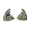 2pcs/set Lifelike Simulated Ravine Ornament Decorative Rockery Stone Ornaments  Aquarium