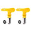 2 Pieces 315 Spray Nozzle Molded Body Airless Paint Sprayer Tip Replacement