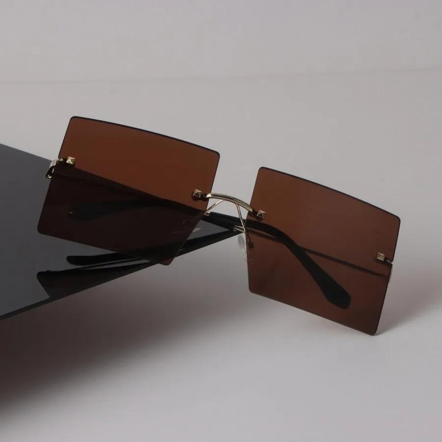 Mode Sonnenbrille Damen Herren Quadratisch Kunststoff Vintage Stilvoll Übergroß Damen Sonnenbrille Retro Urlaub