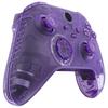eXtremeRate Full Shell Button Set for Xbox Series X S Clear Replacement Side Rail Grip Front Backplate Cover for Xbox Core Wireless Controller Not &