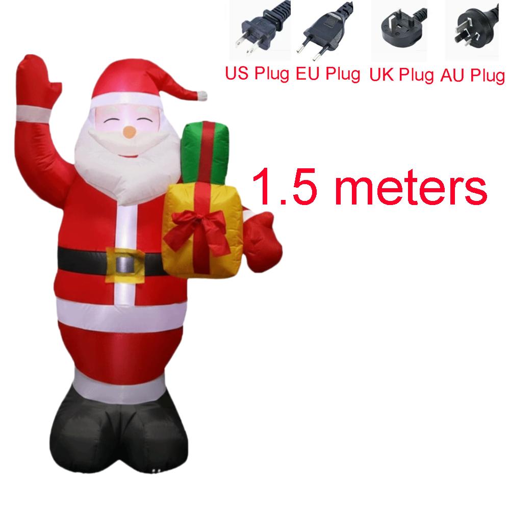 LED Lighted Blow Up Yard Decor Waterproof Christmas Decorations Christmas Inflatables Outdoor Use