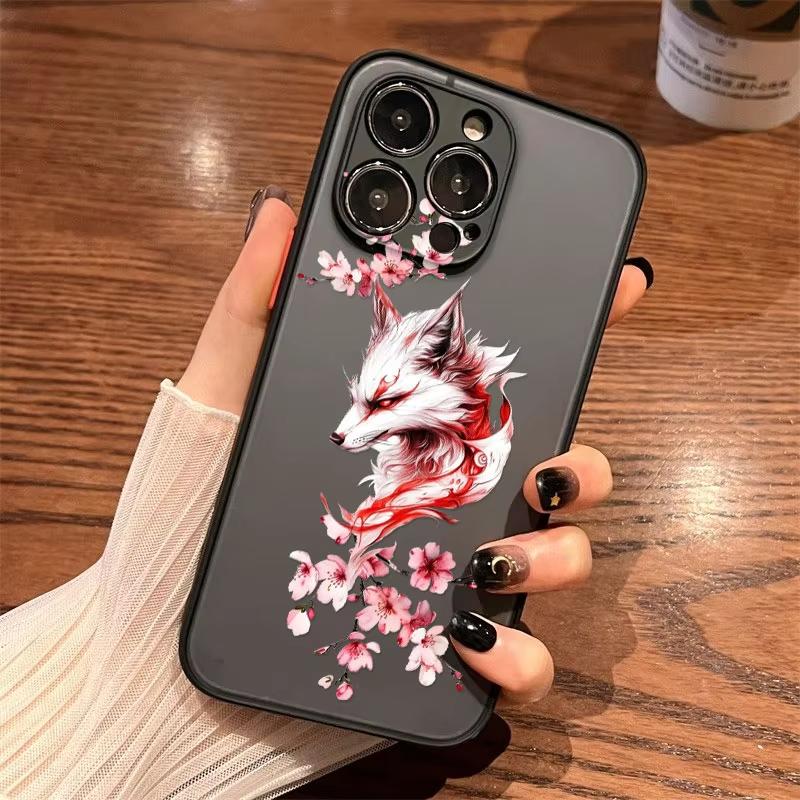 Nine-tailed Fox Art Fashion Design Phone Case For Samsung Galaxy S26 S25 Ultra S24 S23 FE S22 S21 Plus S20 A56 A55 A54 A35 Cover