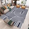 Modern Minimalist Carpet for Living Room Geometric Pattern Household Use Sofa Rugs for Study Room Homestay Hotel Mats Home