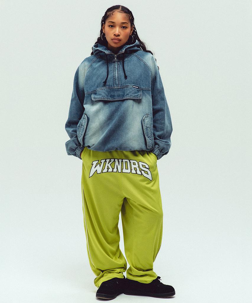 WKNDRS Court Mesh Track Pants (Lime)