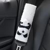 1pc Cute Cartoon Toy Animal Car Seatbelt Cover Seat Belt Harness Cushion Auto Shoulder Strap Protector Pad for Children/ Kids