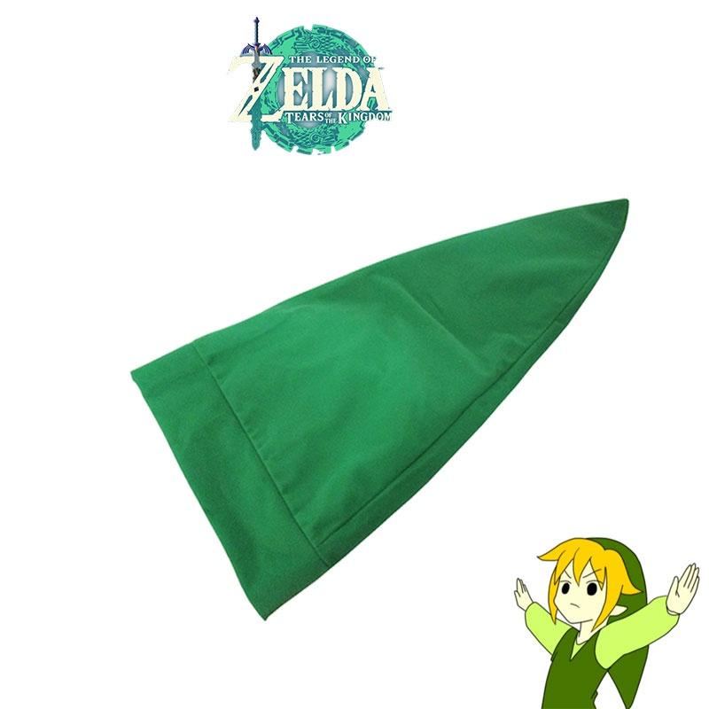 Cappello Cosplay Link The Legend Of Zelda Cappellino Verde di Qualità Premium
