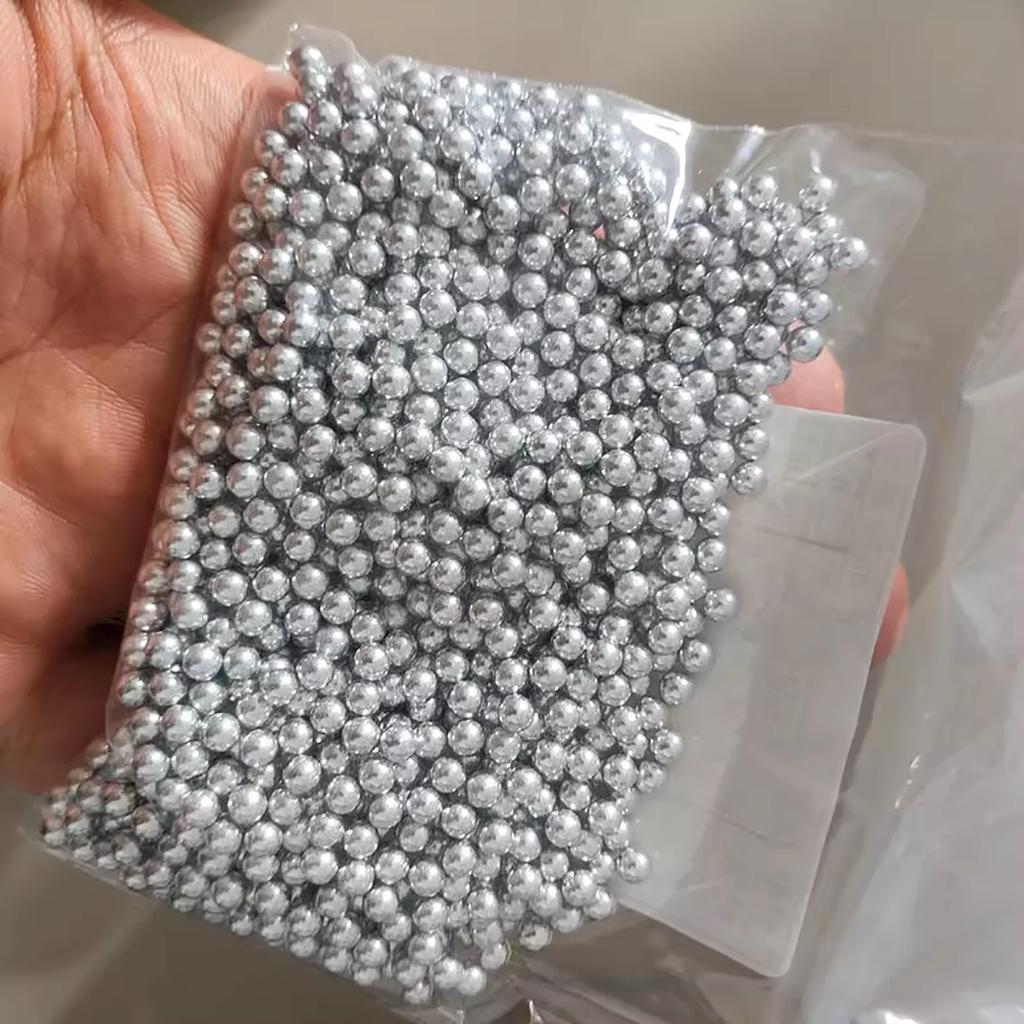 Lotto da 1~10000 Pezzi Ø da 0,5 mm a 70 mm Palla di Alluminio di Precisione Sfere Solide Sfere Rotonde di Alluminio Cuscinetti a Sfera Perline di Alluminio di Alta Qualità