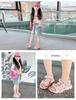 Girls' Summer Sports Sandals 2026 - Cartoon Soft Sole Beach Shoes for Medium & Large Kids