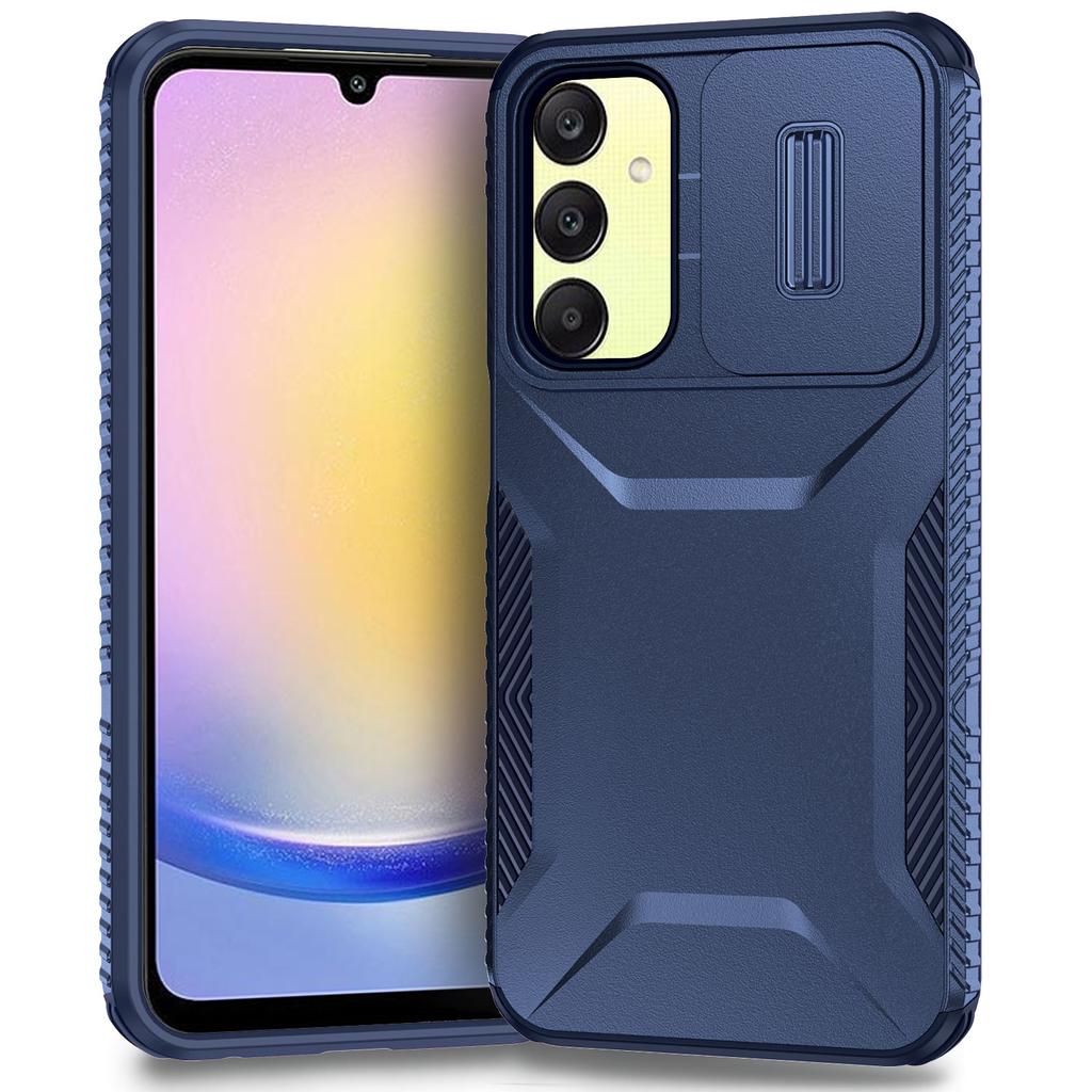 Für Samsung Galaxy A25 5G (Global) (161,0 x 76,5 x 8,3 mm) Hülle TPU+PC Militärische Stoßfeste Abdeckung