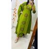 Bellissimo Set Kurta Etnico Bollywood Designer Indiano Set Kurti Pant Etnico Vestito