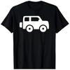 4-wheel Car BLACK T-Shirt 1108