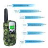 Kids Walkie Talkie 2 Way Radio Upgraded Camouflage Toys For Kids Indoor Outdoor Activities
