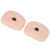 1 Pair Soft Silicone Eye Model Flexible 5D for Practicing Piercing Suture Makeup Tching Instructions
