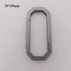 Titanium Alloy Titanium Alloy Keyrings Super Lightweight Pendant New EDC Tool  Male Creativity Gift