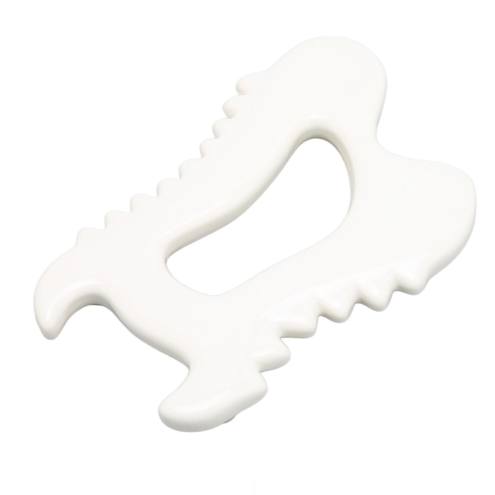 

Ceramics Gua Sha Board Lymphatic Drainage Scraping Body Massage Board Tool for Relieving Muscle Stress